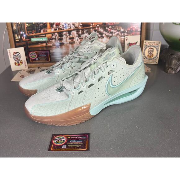 Nike GT Cut 3 Mint Foam Green Gum ZoomX DV2913-300 Size 18 New No Box main image 7
